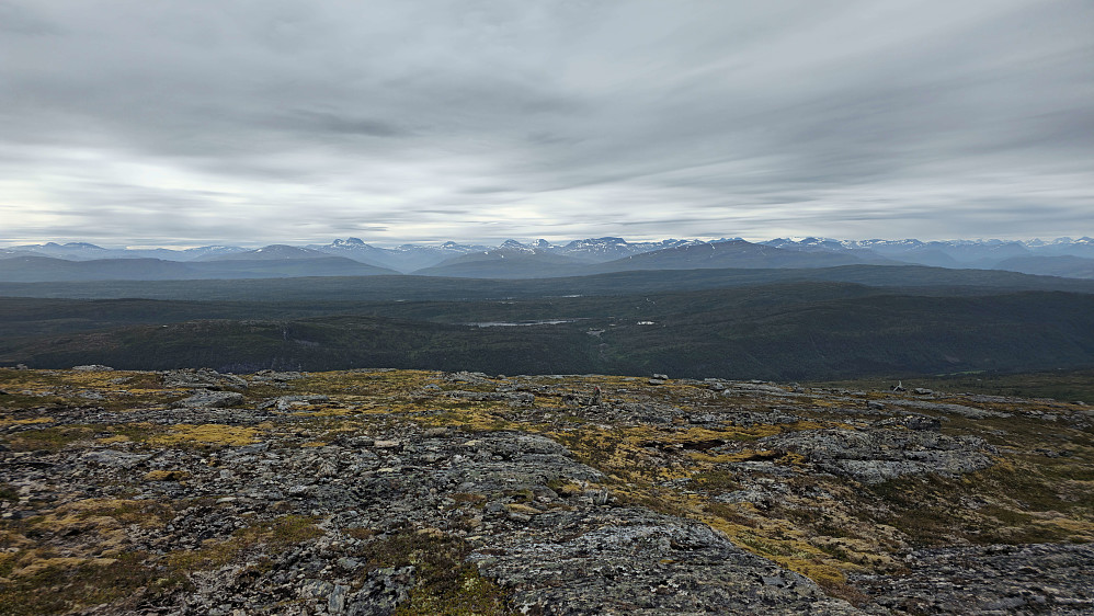 Sørover mot Trollheimen.