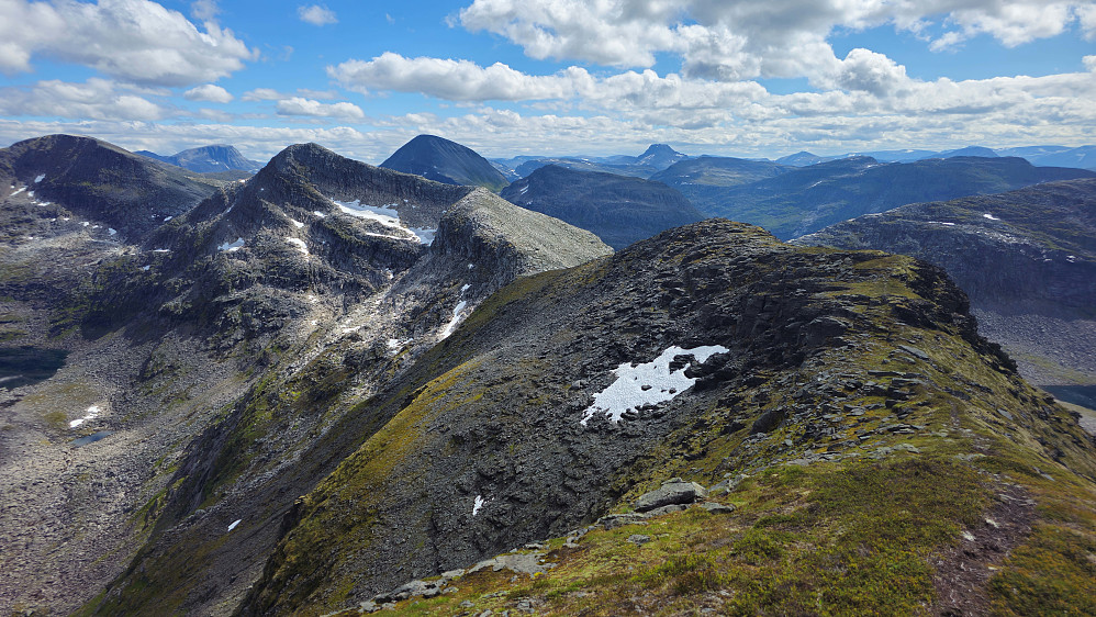 Flott dag i fjellet.