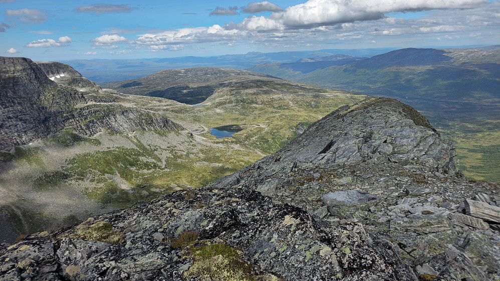 Pekhøtta Nord. Vindøldalen bak.