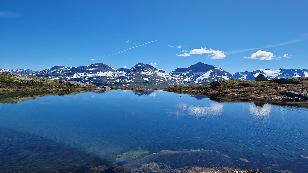 Bjøråskaret sett fra Romålihøgdin.