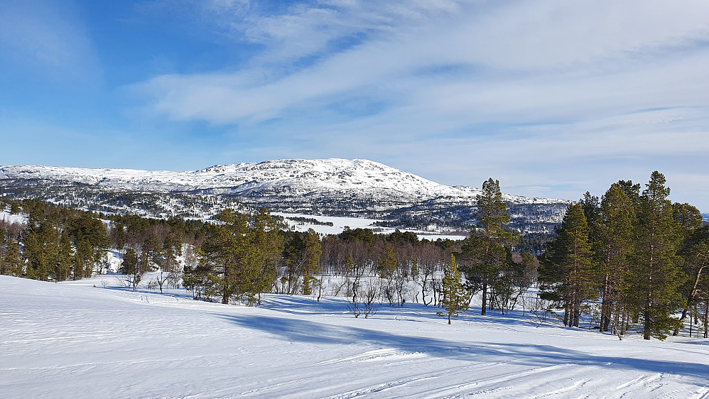 Resfjellet sett på tur opp.