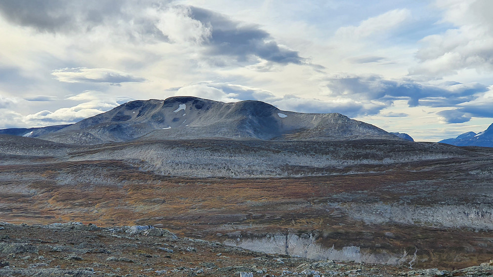 Svarthøtta sett fra Gråfjellet.