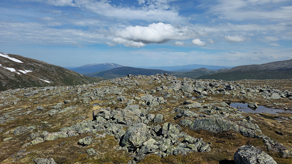 Oppe på Rypfjellet.