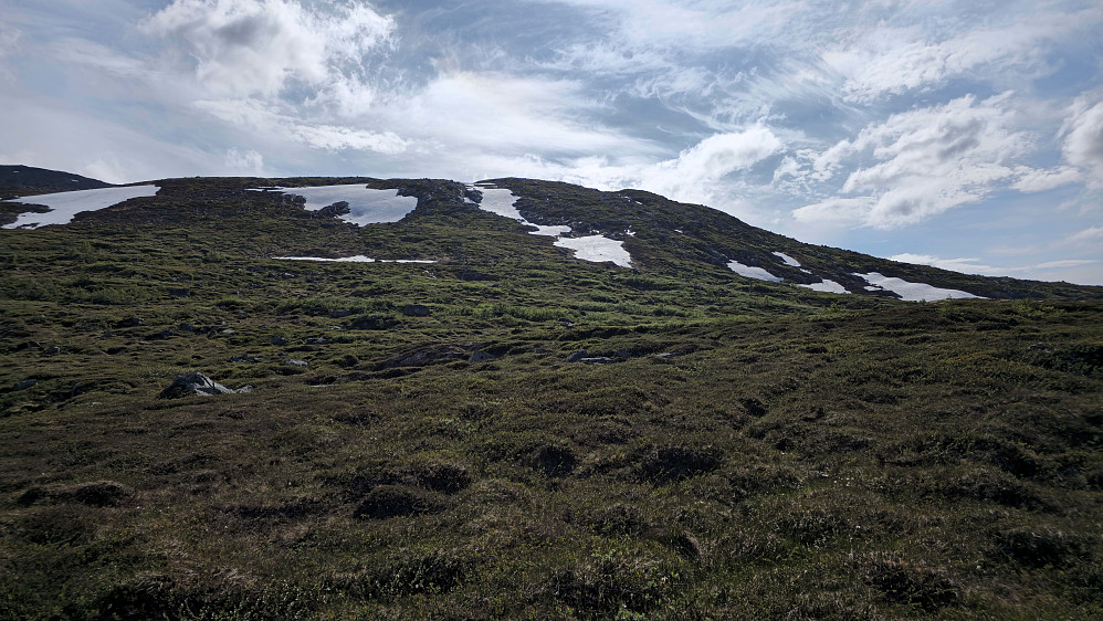 Sleip lyng ned herfra, men gikk greit.