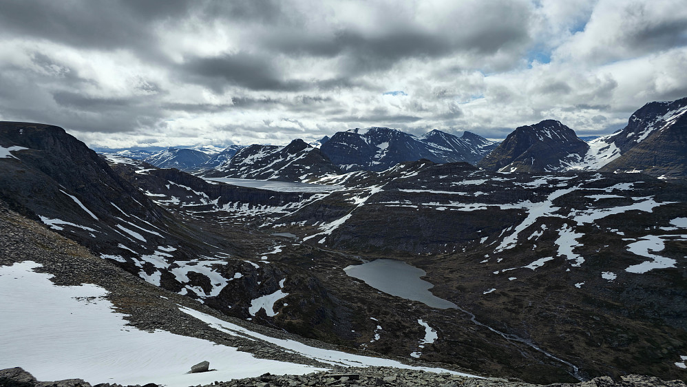 Kringlehøa og Renndalskammen fra Grinaren V.