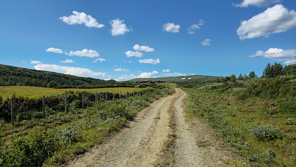 Setrene like over parkeringen.