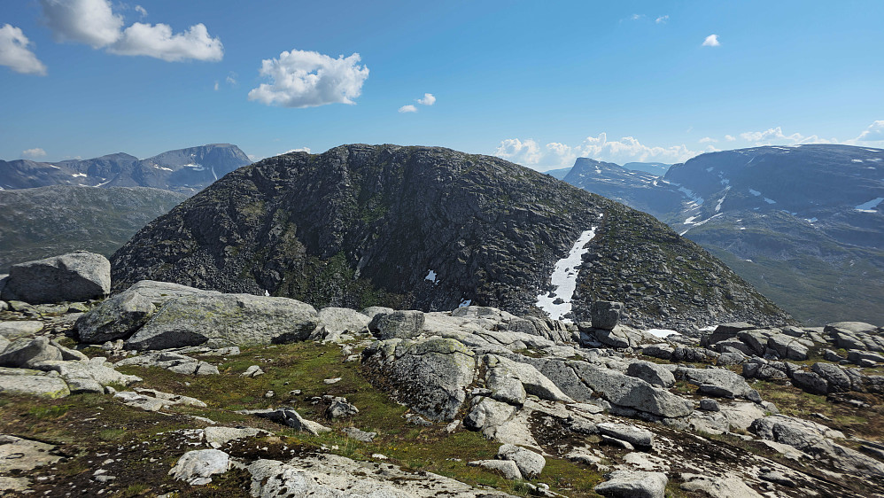 Nærmer meg Litlnebba.