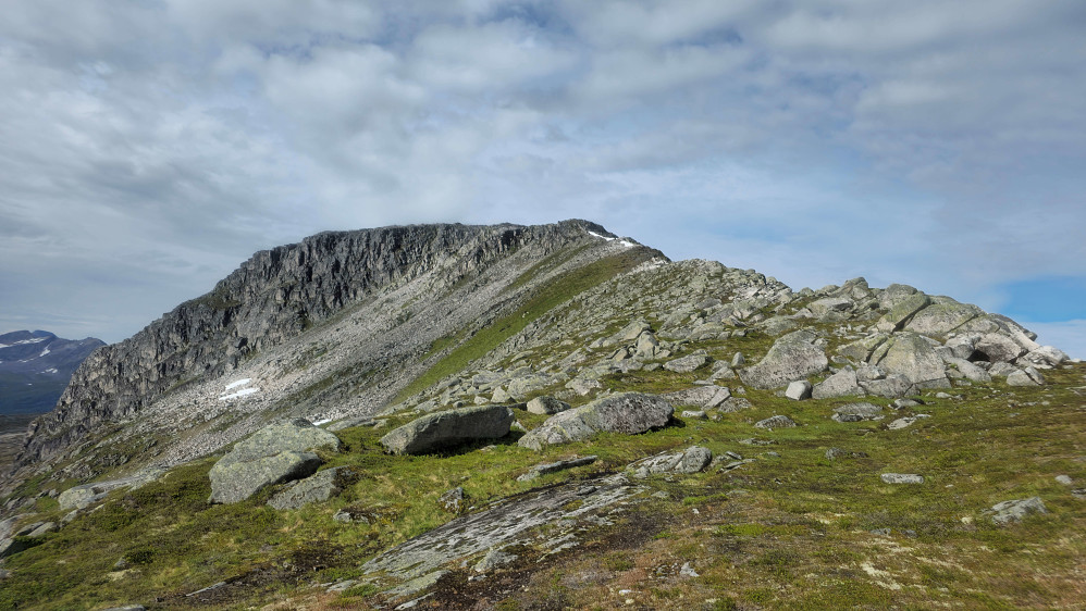 Tilbake mot Tydalsnebba.