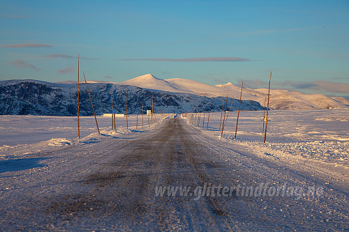 Stemningsbilde fra Valdresflya 07.12.2011.
