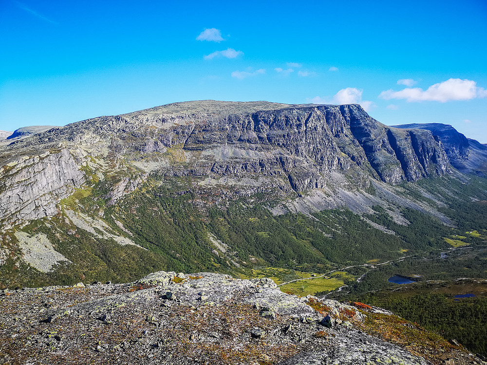 Utsikt mot Hydalsberge.