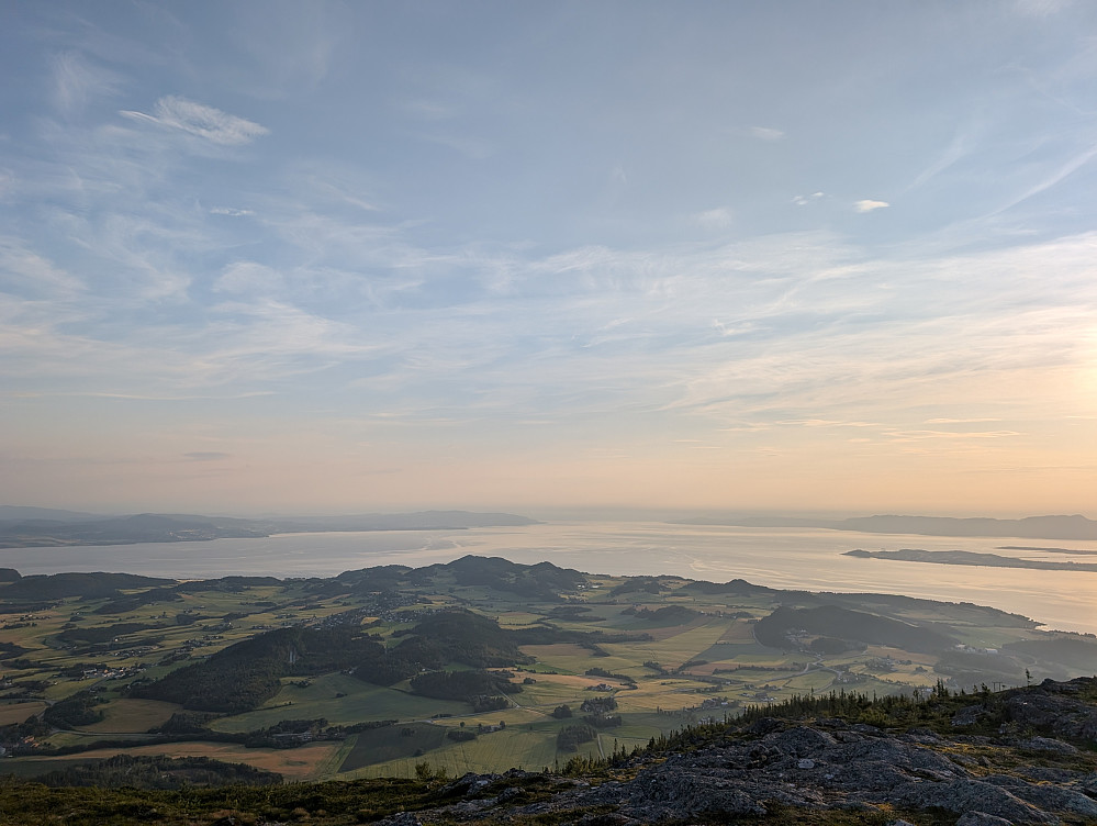 Fra toppen.