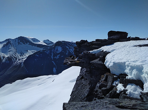 Some rock in the ridge