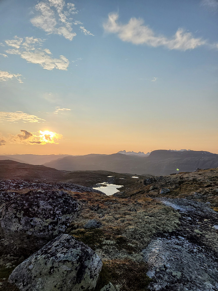 Utsiktsbilde fra Skivardegge på Sletterust.