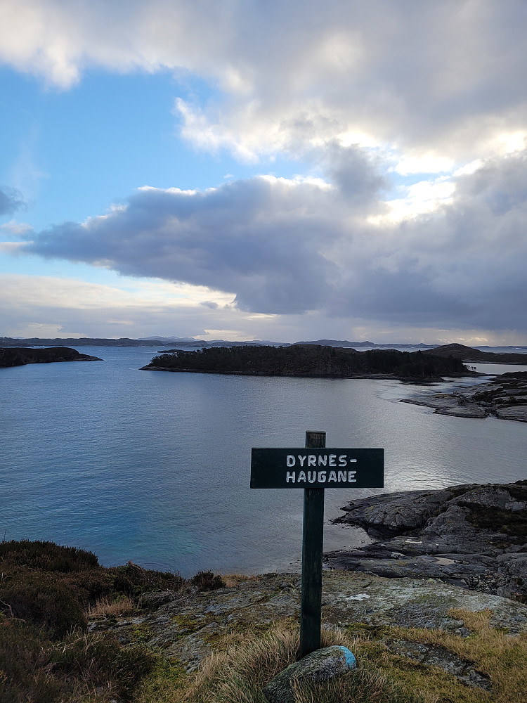 Utsikt fra toppen.