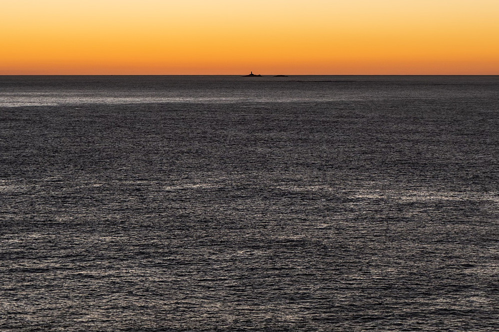 View from Hornhamaren towards the Atlantic Ocean