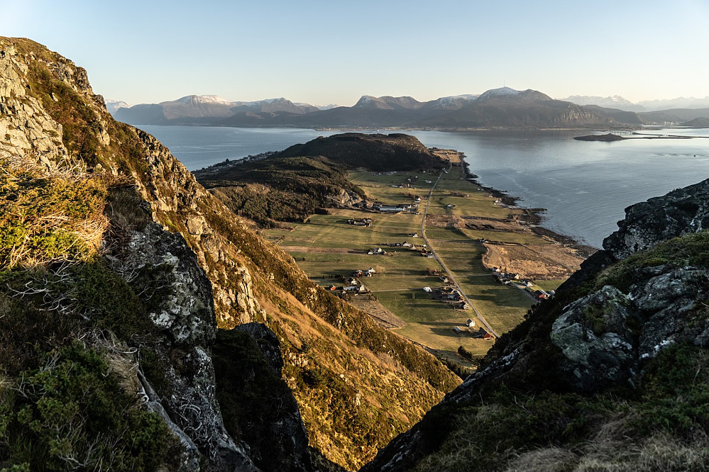 View from Mannen to the southeast