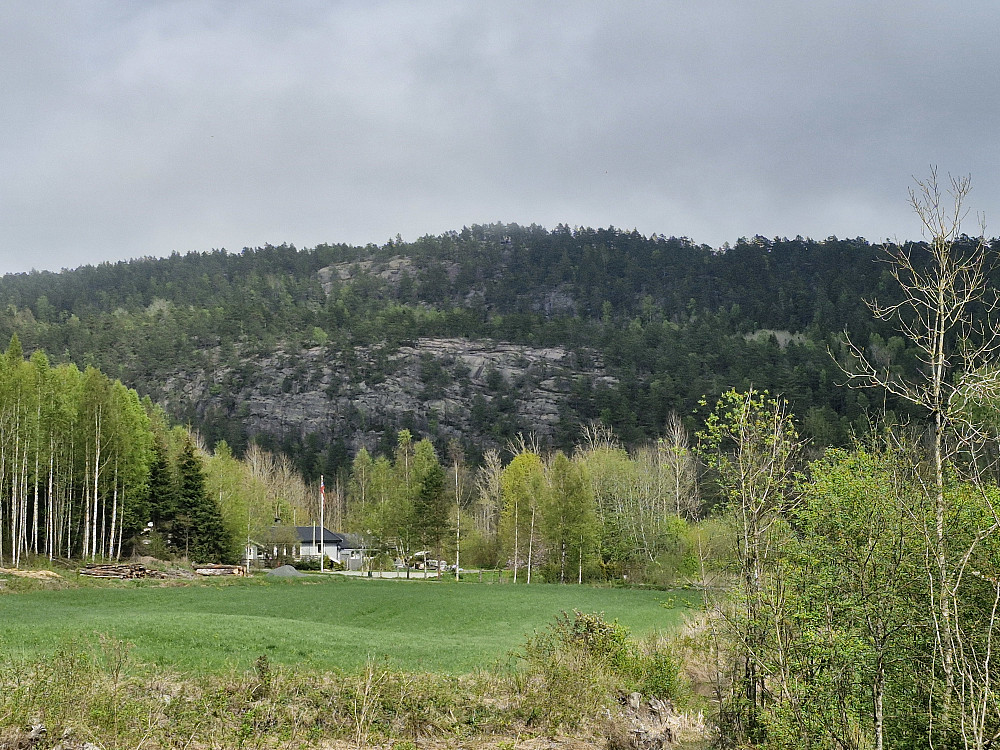 Haraldsfjellet sett fra Skjøttelvik