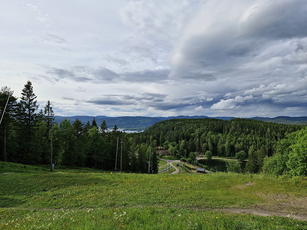 Trollvann og Maridalsvannet sett fra Grefsenåsen øst