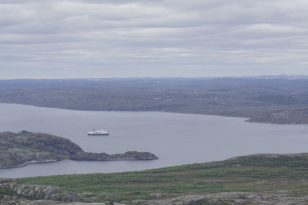 Hurigruta sett fra Geithøgda