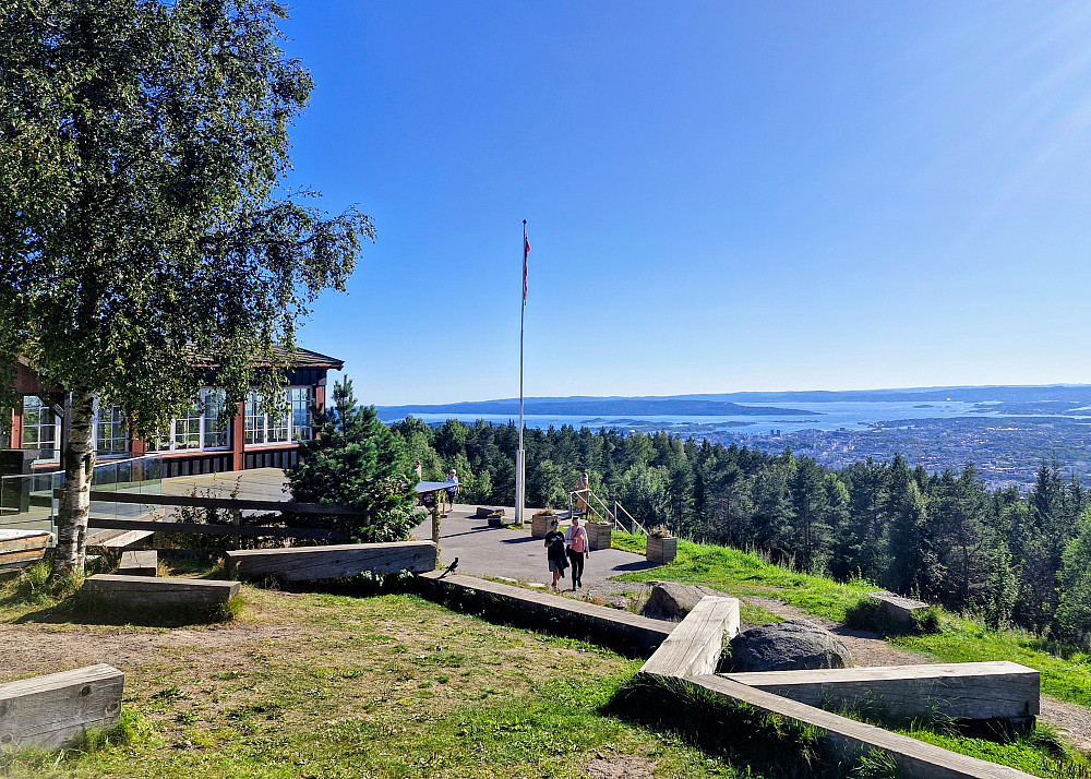 Klassisk utsikt fra Grefsenkollen mot Oslo