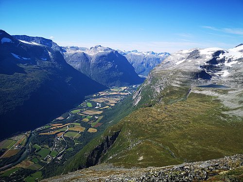 Fin utsikt nedover Sunndalen