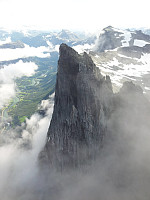 Fra toppen, mot trollveggen