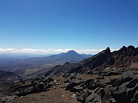Mt Ngauruhoe (Mt Doom) i bakgrunnen