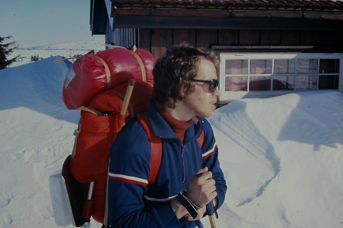 Wilhelm ved ankomst Sjusjøen