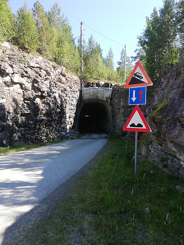 Offerdal tunnellen. Ifølge wikipedia verdens bratteste.