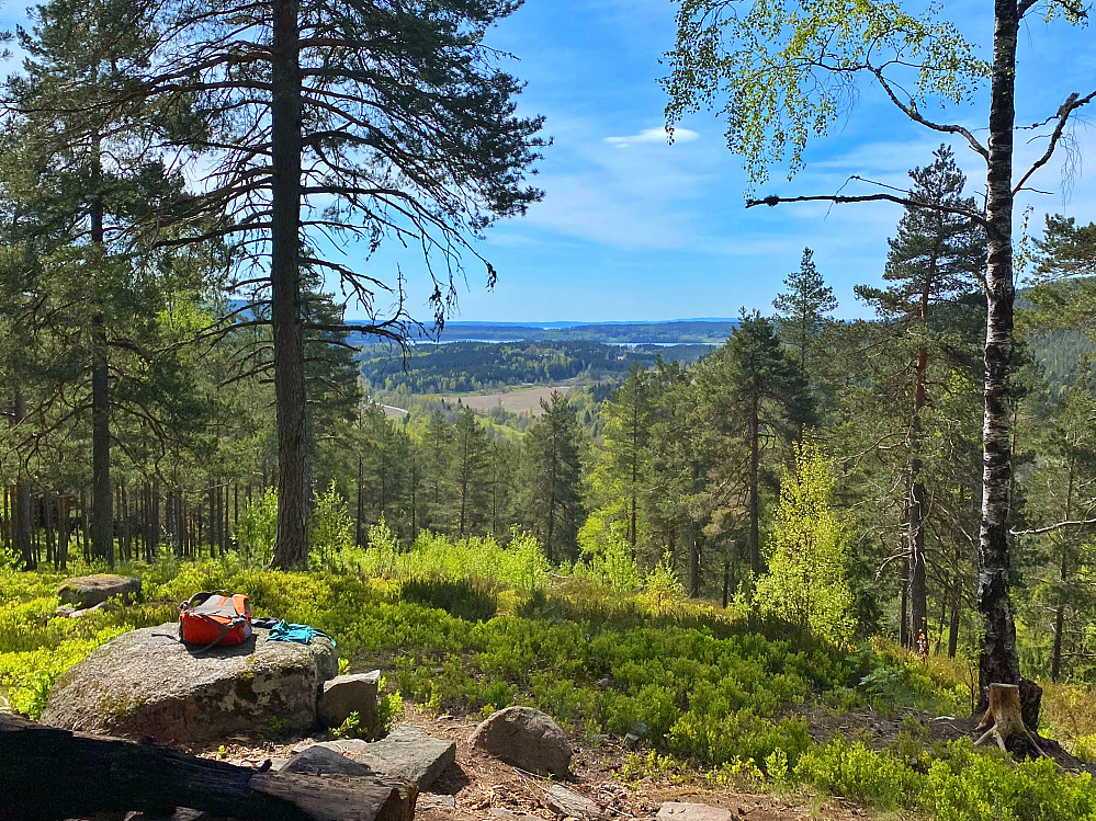 Utsikt fra Vaggesteinåsen