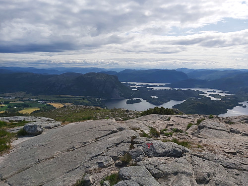 Utsikt fra Bjørndalsfjellet