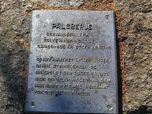 På steinen på Pålsberget