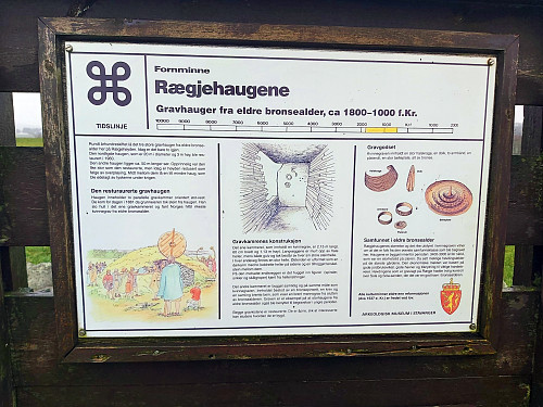 Infoskilt Rægehaugen