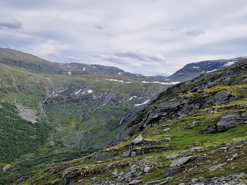 Sendalsbotnen. Buforskori tek ein inn i fjellheimen.
