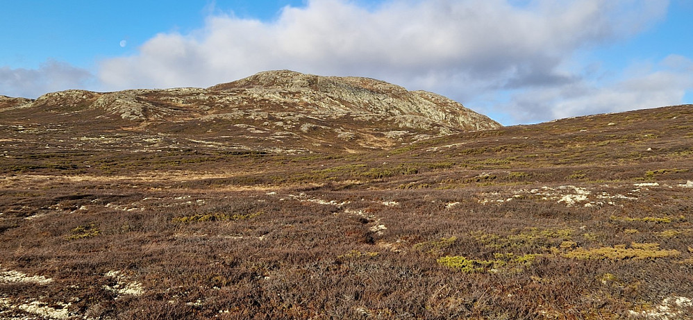 Hestebottfjellet nærmar seg.