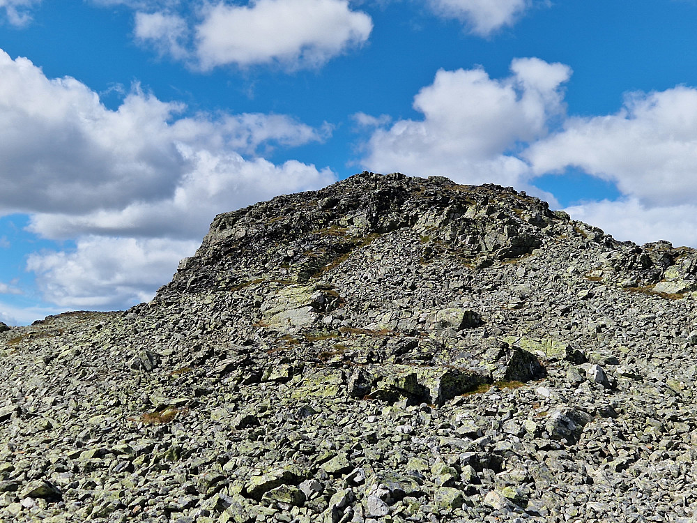 Tilbake mot Søtelifjellet.