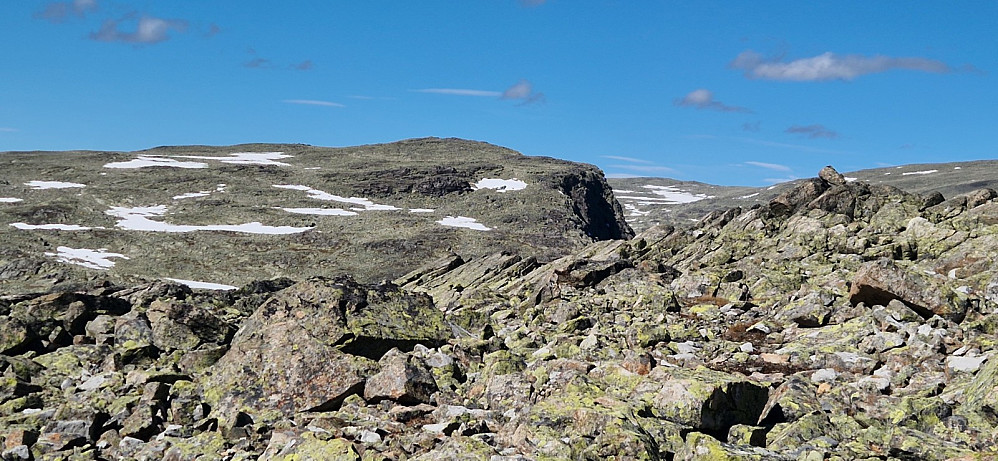 Tilbake mot Sørøst for Storebottskaret.