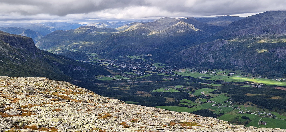Hemsedal sett frå tur opp mot Storehorn.