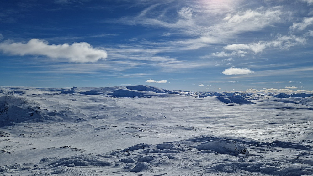 Mot Hornsnipa og Blåskavlen.