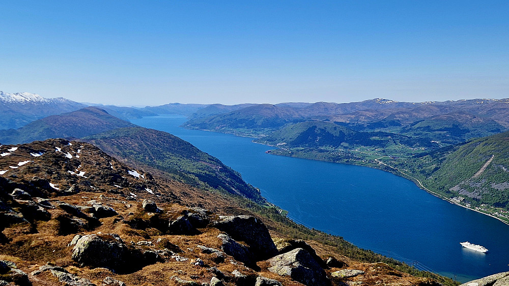 Fjordlandskap ved Nordfjordeid 