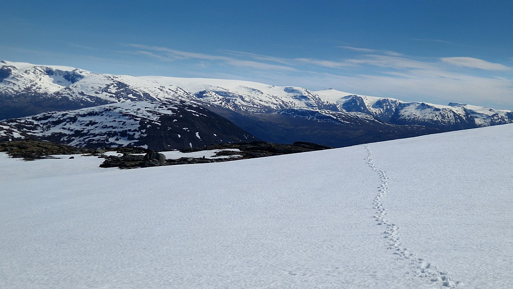 Bakover ser me Snønipa.
