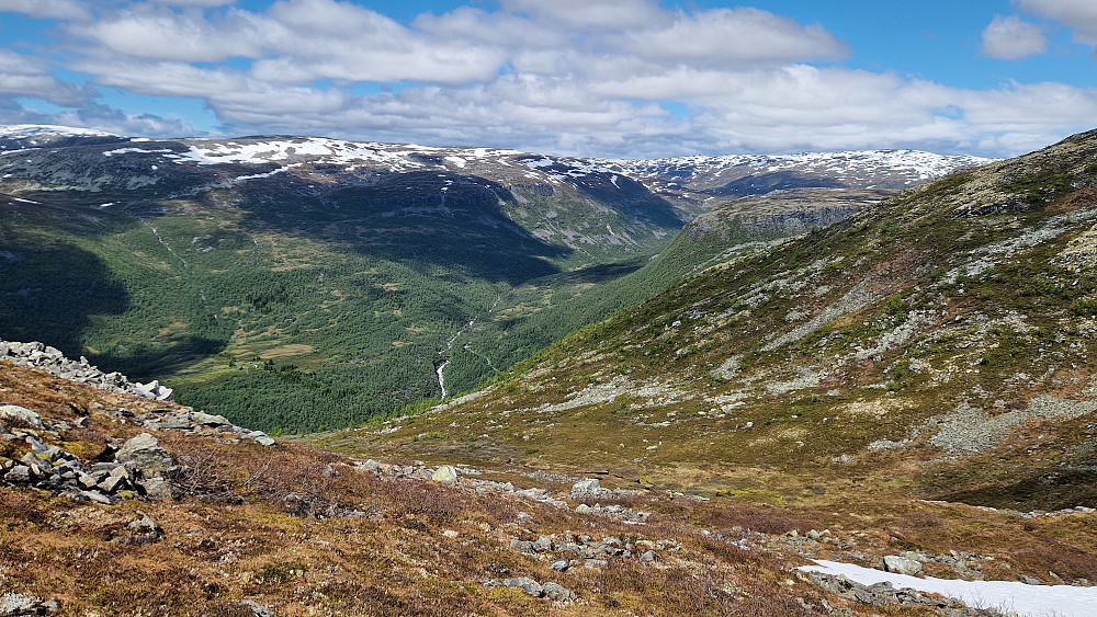 Frå Skaret mot Kletta.