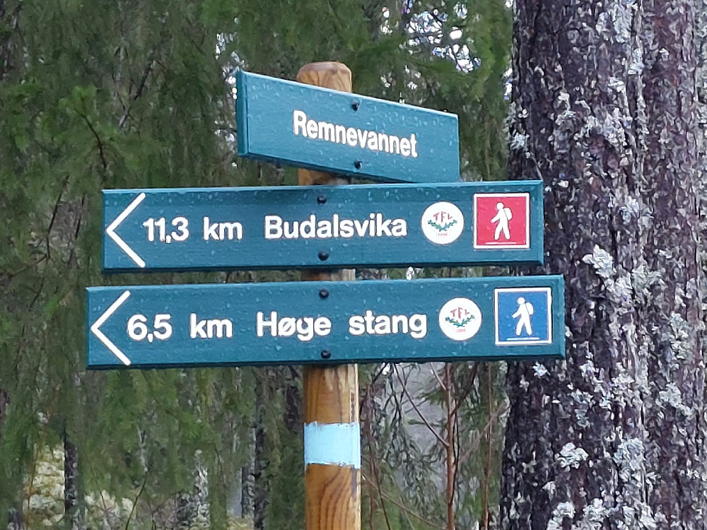 Starten går ved Remnevannnet