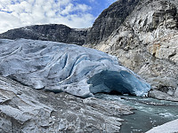 Breportalen på Nigardsbreen juli 2023