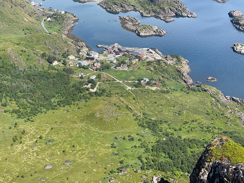 Fra midte ned til Ure