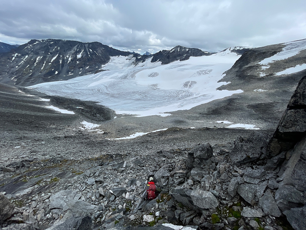 Tverråbreen