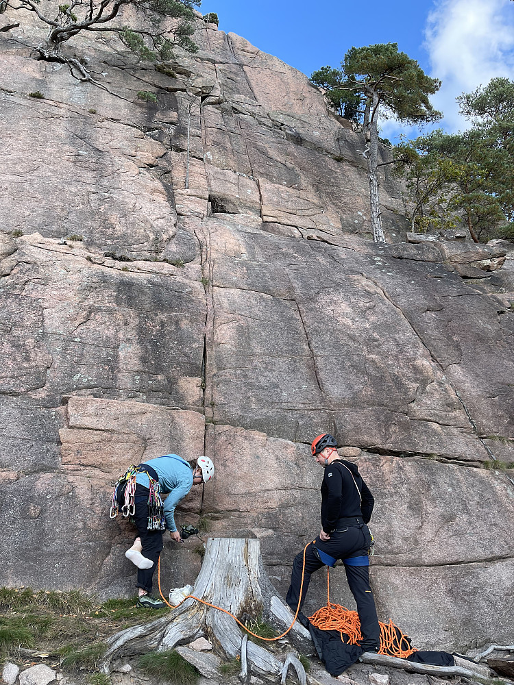Galgeberget sørveggen