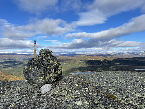 Veslvassfjellet (1192 m).