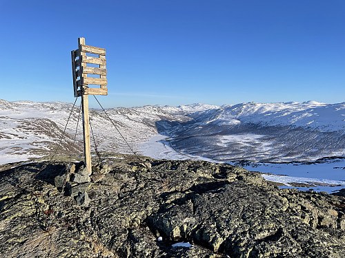 Bakkestølnøse (1363 m).