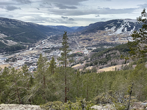Lisbetnøbbi utsiktspunkt (593 m).